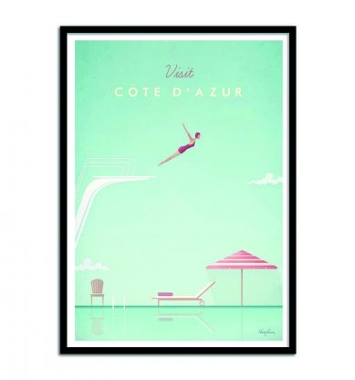 plakát CÔTE D‘AZUR