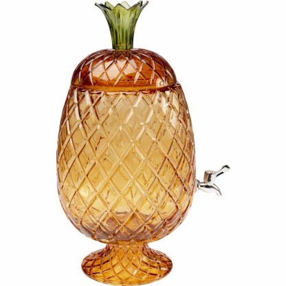 skleněná nádoba ananas