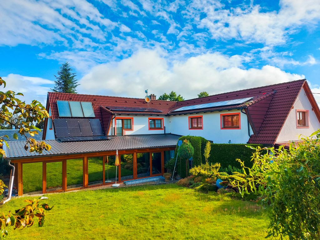 fotovoltaická instalace na rodinném domě