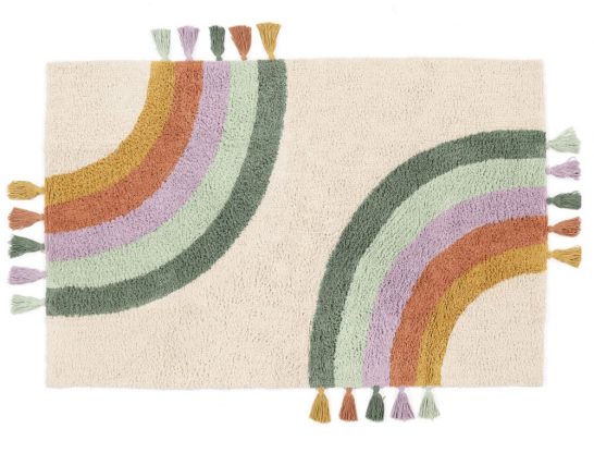 bavlněný kusový koberec