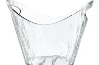 Chladič šampaňského Club Bucket z průhledného plastu