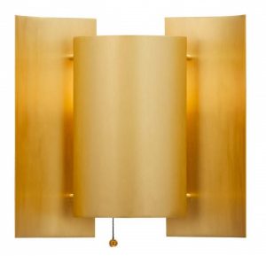nástěnná lampa s tlumeným světlem