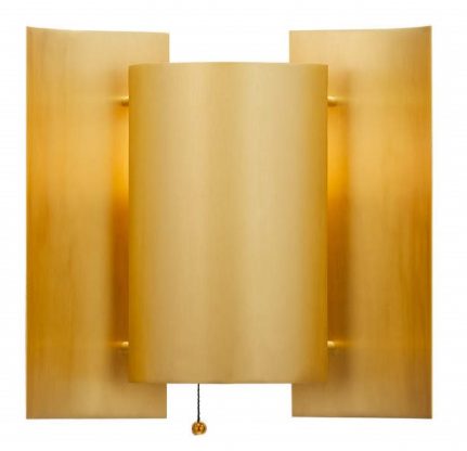 nástěnná lampa s tlumeným světlem
