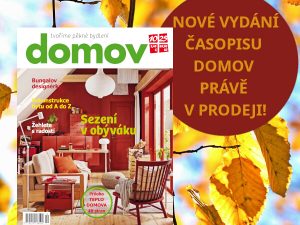 Nové číslo časopisu Domov je tady!