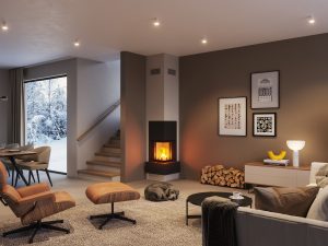 Vytápění krbem nebo kamny