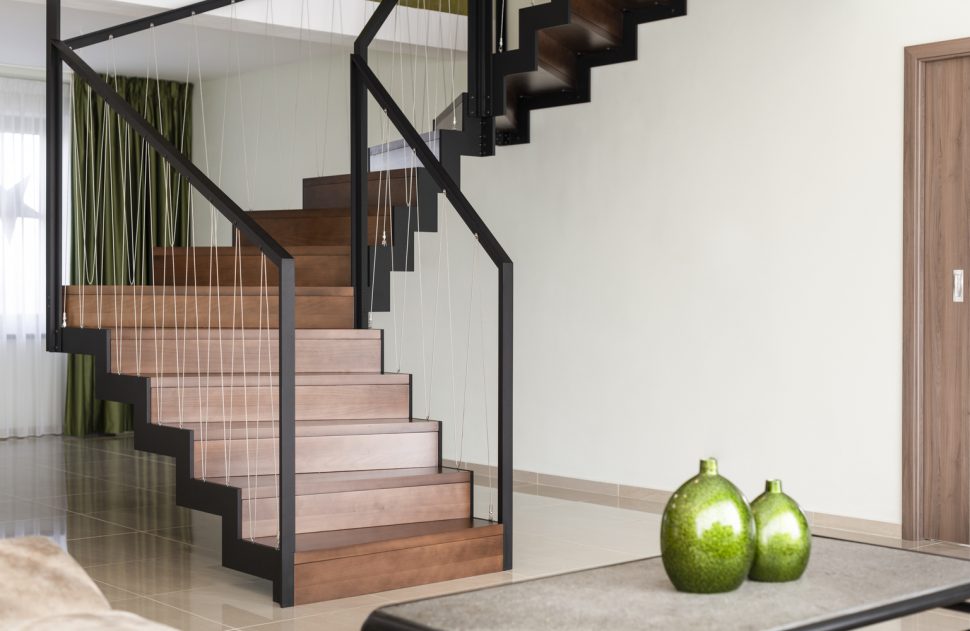 Schody, schodiště a zábradlí